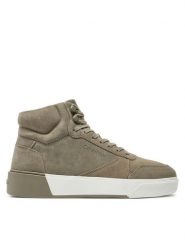 Calvin Klein Sneakersy HM0HM01592 Beżowy. Brązowe buty sportowe casual CALVIN KLEIN, bez wzorów, ze skóry, bez zapięcia. Za 799.99 zł.