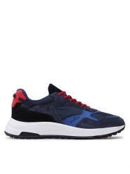 HOGAN Sneakersy HXM5630DM90MLQ Granatowy. Niebieskie buty sportowe casual HOGAN, bez wzorów, ze skóry, bez zapięcia. Za 1,689.00 zł.
