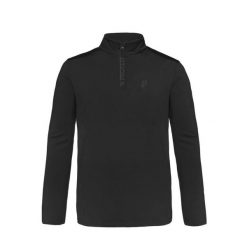Bluza męska z zamkiem pod szyją Protest WILL. Czarne bluzy Protest, na zimę, m, bez wzorów, bez kaptura. Za 224.00 zł.