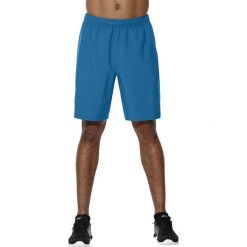 Asics Spodenki męskie Lunge Short 9IN niebieskie r. S (141083-8154). Krótkie spodenki sportowe marki ASICS. Za 132.93 zł.