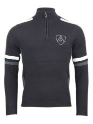 Peak Mountain Sweter "Casta" w kolorze szarym rozmiar: XXL. Szare swetry nierozpinane Peak Mountain, xxl, bez wzorów, bez kołnierzyka, bez ramiączek. Za 243.45 zł.