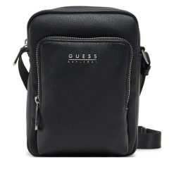 Saszetka Guess. Czarne saszetki i nerki Guess, z aplikacjami. Za 199.99 zł.
