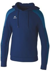 Bluza z kapturem Erima Evo Star. Niebieskie bluzy z kapturem Erima, xl, bez wzorów, z materiału, z kapturem. Za 235.30 zł.