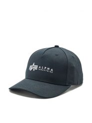Alpha Industries Czapka z daszkiem AI.126912-03 Czarny. Czarne czapki z daszkiem Alpha Industries, bez wzorów, z bawełny. Za 79.99 zł.