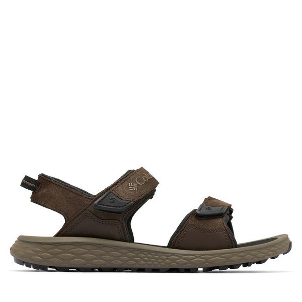 Sandały Columbia. Brązowe sandały Columbia, bez zapięcia. Za 249.99 zł.