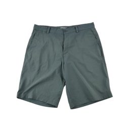 Second life - Męskie szorty golfowe Nike Dri-Fit szare - Jak nowy. Szare szorty Nike, m, bez wzorów, sportowe. Za 105.71 zł.