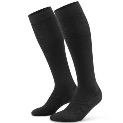 Męskie skarpety biznesowe podkolanoówki kompresyjne CORE CEP. Czarne odzież kompresyjna CEP, bez wzorów, z elastanu. Za 179.00 zł.