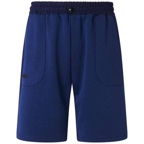 Szorty Kappa Gaxi. Niebieskie krótkie spodenki sportowe Kappa, m, bez wzorów, z bawełny. Za 246.50 zł.