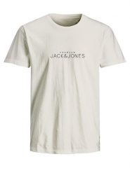 Jack & Jones Koszulka "Avance" w kolorze kremowym rozmiar: S. Brązowe bezrękawniki Jack & Jones, s, bez wzorów, z bawełny, bez kołnierzyka, bez ramiączek. Za 53.04 zł.