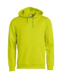 Clique Basic Hoody unisex — trwała bluza z kapturem – visibility green. Zielone bluzy z kapturem CLIQUE, xs, bez wzorów, z bawełny, z kapturem. Za 174.69 zł.