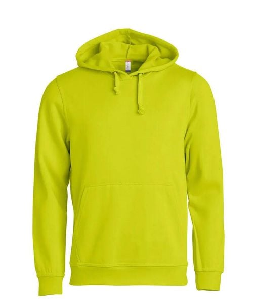Clique Basic Hoody unisex — trwała bluza z kapturem – visibility green. Zielone bluzy z kapturem CLIQUE, xs, bez wzorów, z bawełny, z kapturem. Za 174.69 zł.