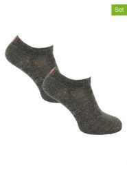 Norfolk Skarpety trekkingowe (2 pary) "Sheldon" w kolorze antracytowym rozmiar: 39-42. Czarne skarpety Norfolk, bez wzorów, z materiału. Za 39.99 zł.