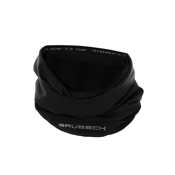 Komin termoaktywny do biegania unisex Brubeck ATHLETIC. Czarne bielizna termoaktywna Brubeck, bez wzorów, z elastanu. Za 49.99 zł.