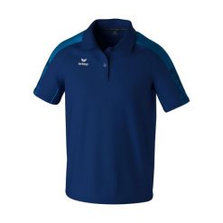 Polo Erima Evo Star. Niebieskie koszulki polo Erima, bez wzorów, z materiału, bez kołnierzyka, bez ramiączek. Za 178.50 zł.