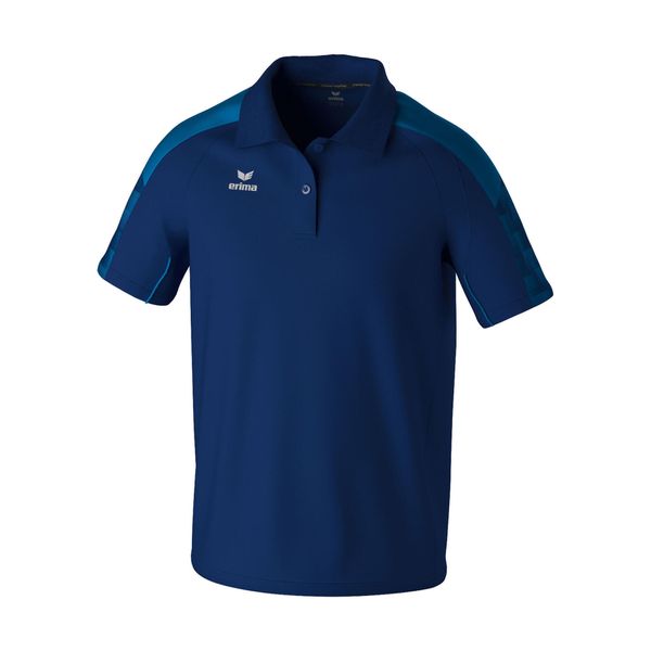 Polo Erima Evo Star. Niebieskie koszulki polo Erima, bez wzorów, z materiału, bez kołnierzyka, bez ramiączek, do piłki nożnej. Za 181.50 zł.