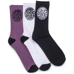 Rip Curl 3-Pak Skarpetki Męskie Wetty Crew Socks 40-42 Wielobarwny. Skarpety marki Rip Curl. Za 67.00 zł.