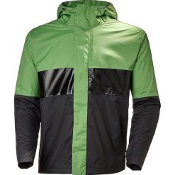 Kurtka przeciwdeszczowa "Active" w kolorze zielono-czarnym. Kurtki marki Helly Hansen. W wyprzedaży za 260.95 zł.