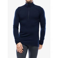 Bluza termoaktywna męska Houdini Desoli Thermal Half Zip. Niebieskie bielizna termoaktywna Houdini, na zimę, m, bez wzorów, bez ramiączek, narciarskie. Za 718.99 zł.