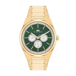 Rhodenwald & Söhne Zegarek Cooledge Stal nierdzewna Żółte złoto Zegarki męskie 1 ct Męskie. Żółte, analogowe zegarki Rhodenwald & Söhne, z mosiądzu. Za 529.99 zł.