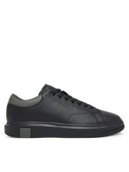 Armani Exchange Sneakersy XUX123 XV534 MZ262 Czarny. Czarne buty sportowe casual Armani Exchange, bez wzorów, ze skóry, bez zapięcia. Za 829.99 zł.