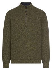 Camel Active Sweter w kolorze khaki rozmiar: XL. Brązowe swetry nierozpinane Camel Active, xl, bez wzorów, z bawełny, bez kołnierzyka, bez ramiączek. Za 249.95 zł.