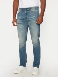 Calvin Klein Jeans Jeansy J30J326361 Niebieski Slim Fit. Niebieskie jeansy Calvin Klein Jeans, m. Za 379.99 zł.