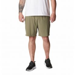 Krótkie Spodenki Trekkingowe Męskie Columbia Hike Short. Zielone szorty Columbia, m, bez wzorów, sportowe. Za 75.99 zł.