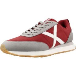 Buty MUNICH SPORT 4882011M RUSH Czerwony. Czerwone buty turystyczne munich, bez wzorów, z syntetyku, bez zapięcia, na fitness i siłownię. Za 285.99 zł.