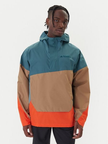 Adidas Kurtka anorak Terrex Xploric 2.5L JL9753 Kolorowy Loose Fit. Kurtki outdoor i hardshell Adidas, l, bez wzorów, z syntetyku, bez kaptura. Za 409.99 zł.