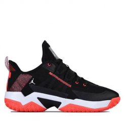 Buty koszykarskie męskie Nike Air Jordan Westbrook One Take 2 Bred. Czarne buty do koszykówki Nike, bez zapięcia, do koszykówki, nike air jordan. Za 709.99 zł.