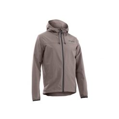 Kurtka rowerowa enduro NORTHWAVE Rampage Lightshell DWR beżowy. Brązowe kurtki Northwave, l, bez wzorów, bez kaptura. Za 590.00 zł.