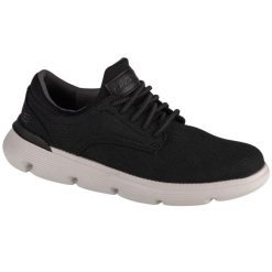 Buty sportowe Sneakersy męskie, Garza - Reardon. Czarne buty sportowe casual Skechers, bez wzorów, bez zapięcia. Za 279.99 zł.