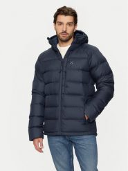 Haglöfs Kurtka puchowa Rosson 607460 Granatowy Relaxed Fit. Niebieskie kurtki Haglöfs, m, bez wzorów, z puchu, bez kaptura. Za 759.99 zł.