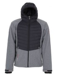 SRK Kurtka softshellowa "Cander" w kolorze czarno-szarym rozmiar: XXL. Czarne kurtki outdoor i hardshell SRK, xxl, bez wzorów, bez kaptura. Za 327.45 zł.