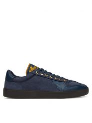 Lacoste Sneakersy Baseshot 7-49SMA0062 Granatowy. Niebieskie buty sportowe casual LACOSTE, bez wzorów, ze skóry, bez zapięcia. Za 379.99 zł.