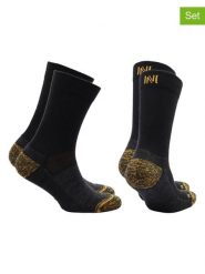 Norfolk Skarpety (2 pary) w kolorze czarno-żółtym rozmiar: 35-38. Czarne skarpety Norfolk, bez wzorów, z materiału. Za 104.99 zł.