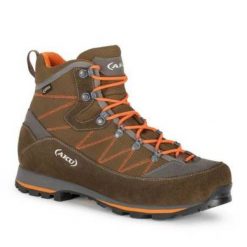 Buty trekkingowe Aku Tana Gtx 9779359 brązowe. Brązowe trekkingi bez wzorów, z gore-texu, bez zapięcia. Za 814.85 zł.