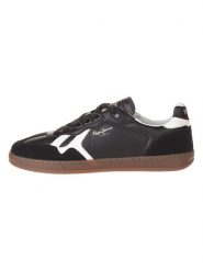 Pepe Jeans FOOTWEAR Skórzane sneakersy w kolorze jasnobrązowym rozmiar: 43. Czarne buty sportowe casual Pepe Jeans FOOTWEAR, bez wzorów, z jeansu, bez zapięcia. Za 139.95 zł.