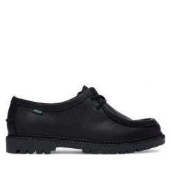 Półbuty Polo Ralph Lauren. Czarne eleganckie półbuty Polo Ralph Lauren, bez wzorów, bez obcasa, bez zapięcia. Za 1,029.00 zł.