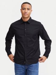 Blend Koszula 20716264 Czarny Slim Fit. Czarne koszule Blend, m, bez wzorów, z bawełny, bez kołnierzyka, bez ramiączek. Za 89.99 zł.