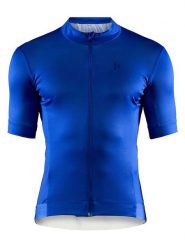 Craft Koszulka kolarska "Essence" w kolorze granatowym rozmiar: S. Niebieskie t-shirty sportowe Craft, bez wzorów, z materiału, bez ramiączek, rowerowe. Za 126.99 zł.