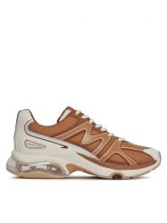 MICHAEL Michael Kors Sneakersy Kit Trainer Extreme 42R4KIFS5D Brązowy. Brązowe buty sportowe casual MICHAEL Michael Kors, bez wzorów, z materiału, bez zapięcia. Za 2,009.00 zł.
