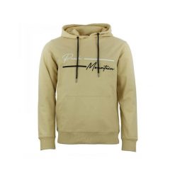 Bawełniana bluza Peak Mountain French Terry. Brązowe bluzy z kapturem Peak Mountain, xl, bez wzorów, z bawełny. Za 223.50 zł.