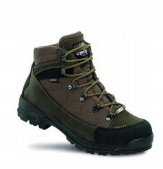 Buty trekkingowe Crispi Falkon Evo GTX. Zielone trekkingi CRISPI, bez wzorów, z gore-texu, bez zapięcia. Za 1,169.99 zł.