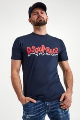 T-shirt męski DSQUARED2. T-shirty Dsquared2, m, bez wzorów, bez kołnierzyka, bez ramiączek. W wyprzedaży za 1,383.20 zł.