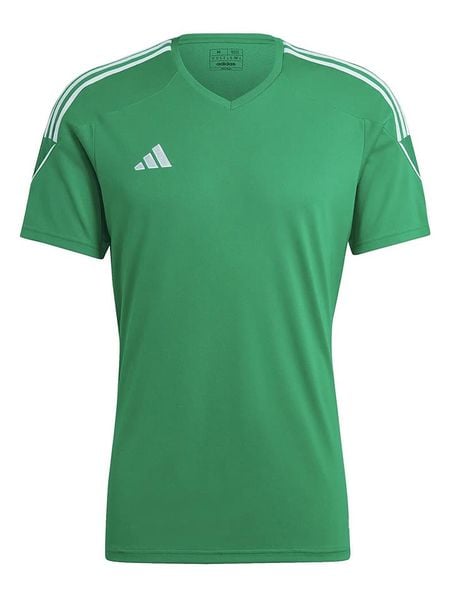 Adidas Koszulka sportowa "Tiro 23" w kolorze zielonym rozmiar: XS. Zielone t-shirty sportowe Adidas, bez wzorów, bez ramiączek, outdoorowe. Za 48.16 zł.