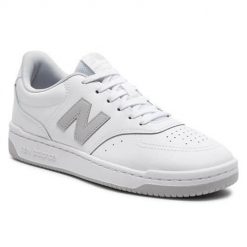 Buty do chodzenia męskie New Balance 80. Białe buty turystyczne New Balance, bez wzorów, z materiału, bez zapięcia, trekkingowe. Za 445.00 zł.