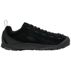 Buty trekkingowe Keen Jasper. Czarne buty turystyczne Keen, bez wzorów, z gumy, bez zapięcia, trekkingowe. Za 674.05 zł.