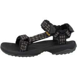 Buty do chodzenia męskie Teva Rrbk Terra Fi Lite Sandal. Czarne buty trekkingowe Teva, bez wzorów, z materiału, bez zapięcia. Za 617.00 zł.