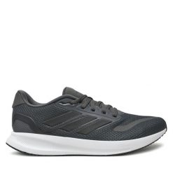 Buty do biegania adidas. Szare buty do biegania Adidas, bez wzorów, bez zapięcia, do biegania. Za 189.99 zł.